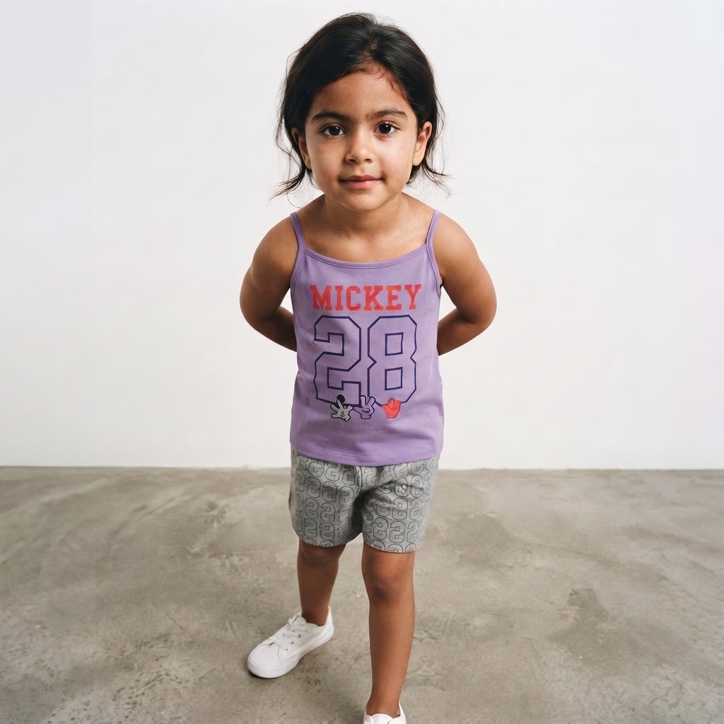 Mickey Mouse | Kids Cami Top and Shorts Set