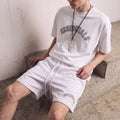 Fear of God | Essentials Men's Chenille Logo Oversized T-Shirt and Shorts Co-Ord Set
