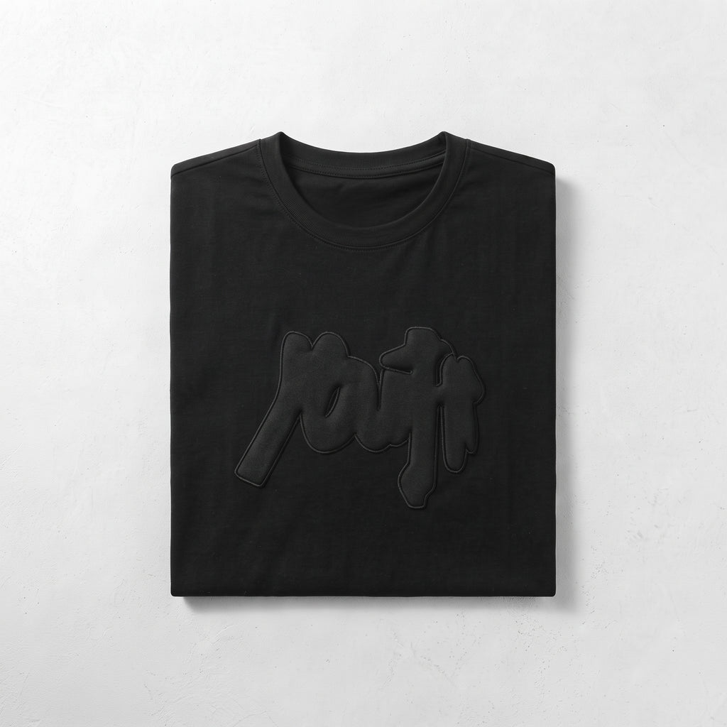 JR Men's Embossed Graphic Short Sleeve T-Shirt