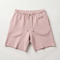 Pull&Bear Men's Raw-Cut Fleece Bermuda Shorts
