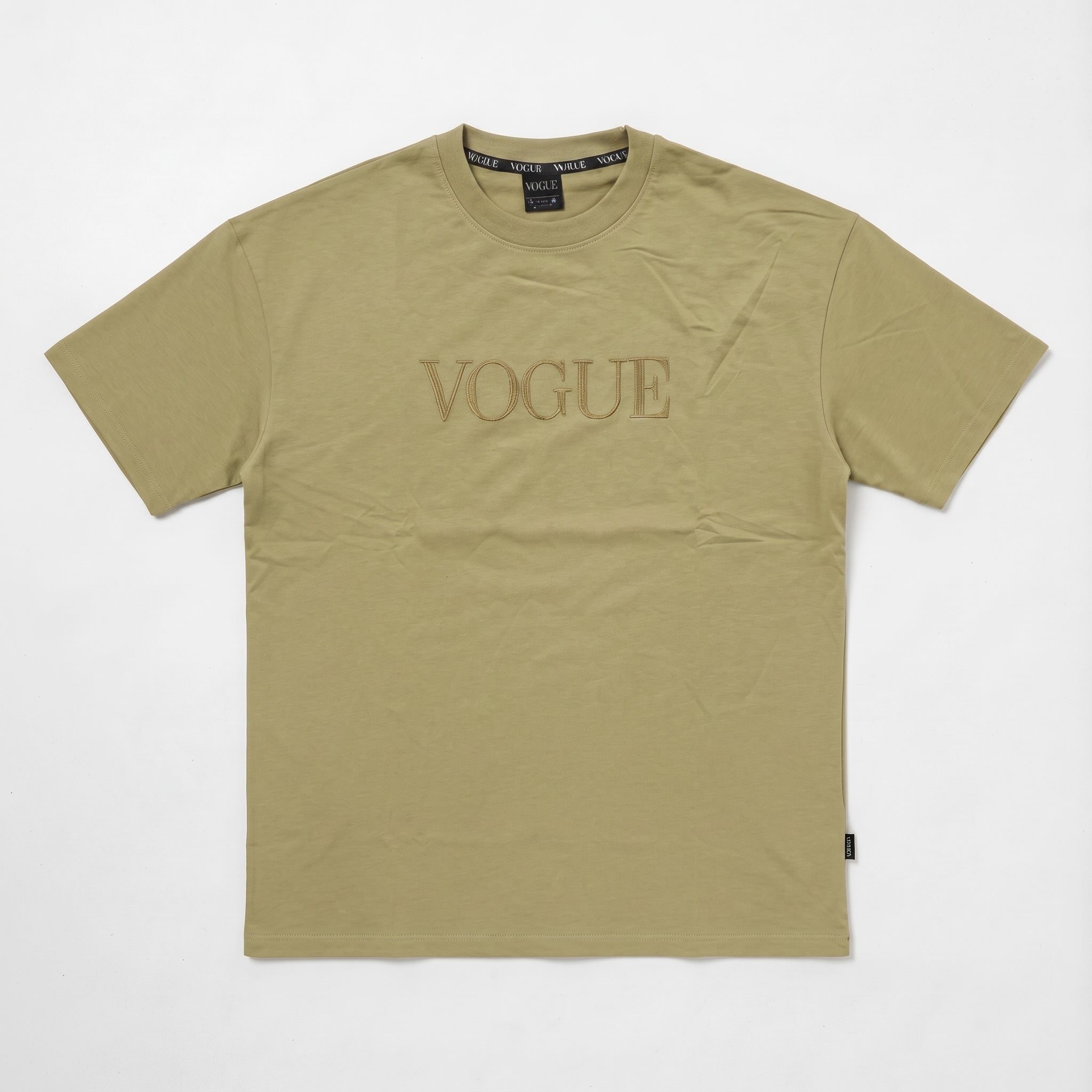 Vogue | Embroidered Logo Classic T-Shirt