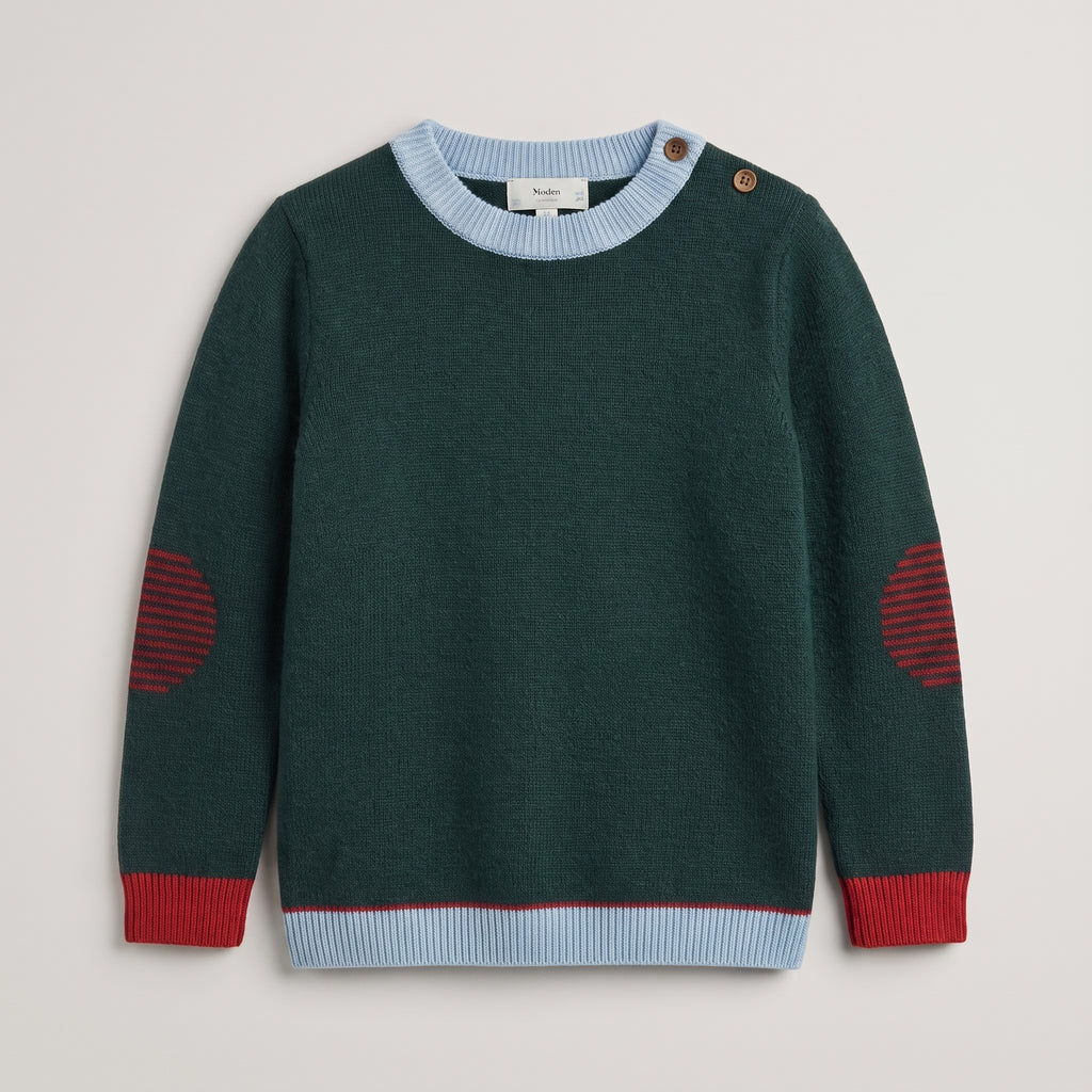 Mayoral | Baby Colorblock Knit Crewneck Sweater