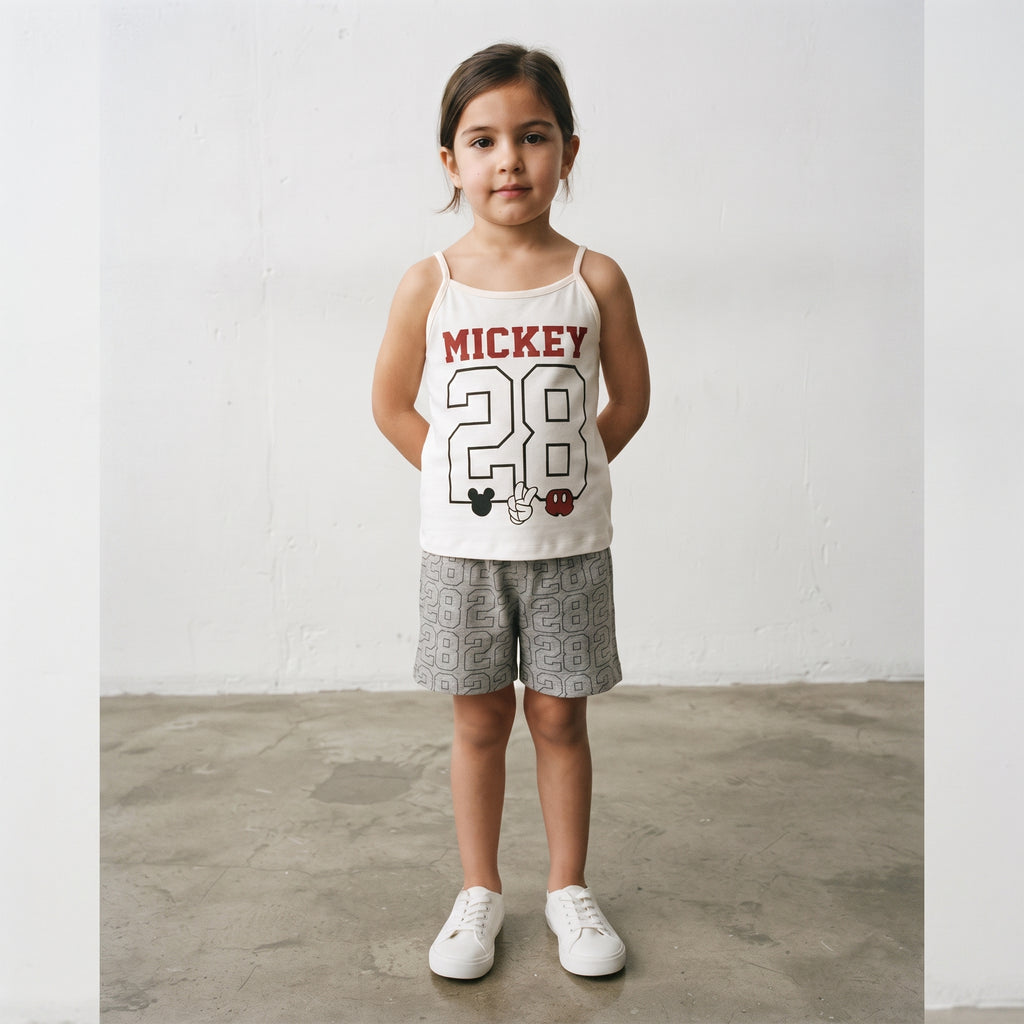 Mickey Mouse | Kids Cami Top and Shorts Set