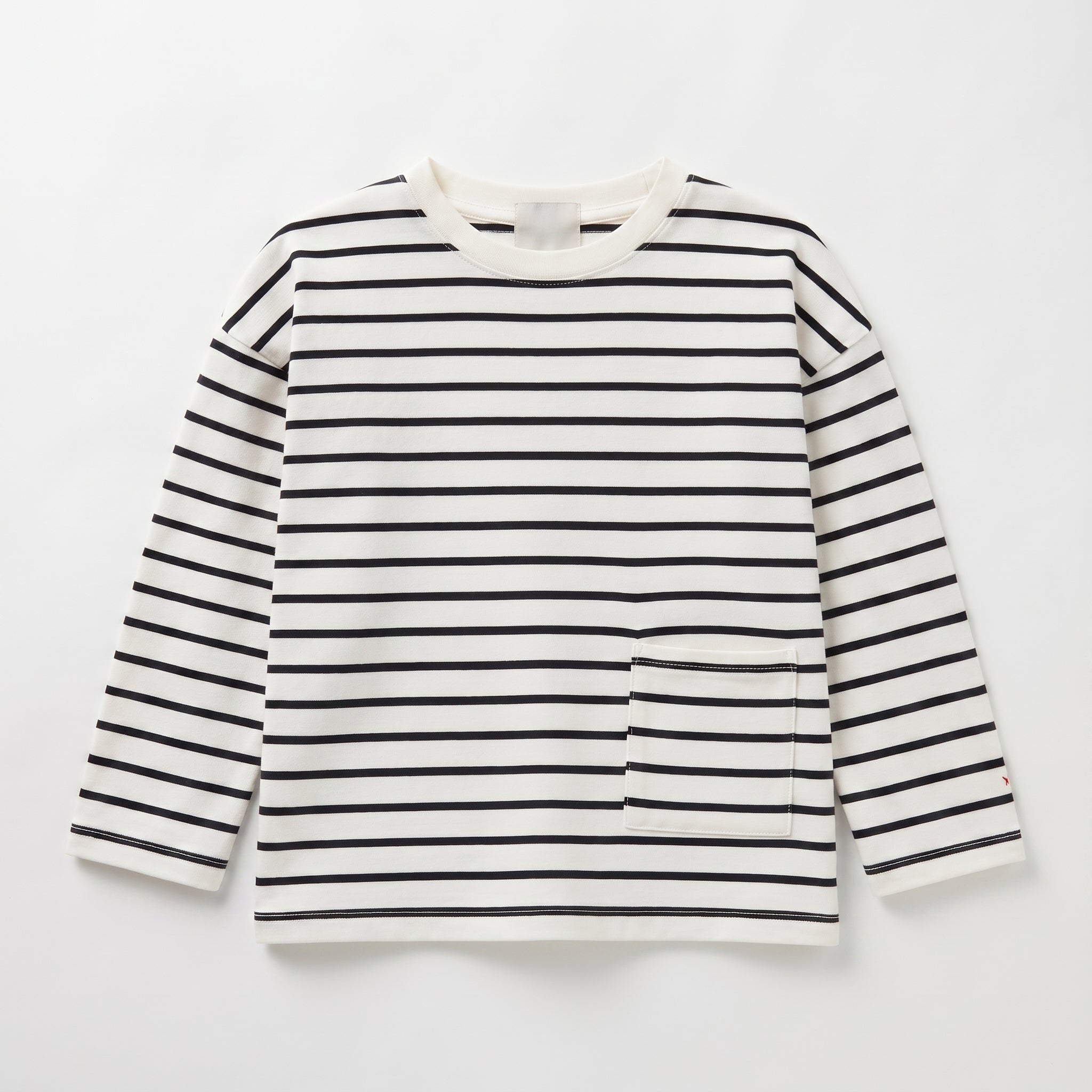 Zara | Kids Striped Boxy Long Sleeve Sweatshirt