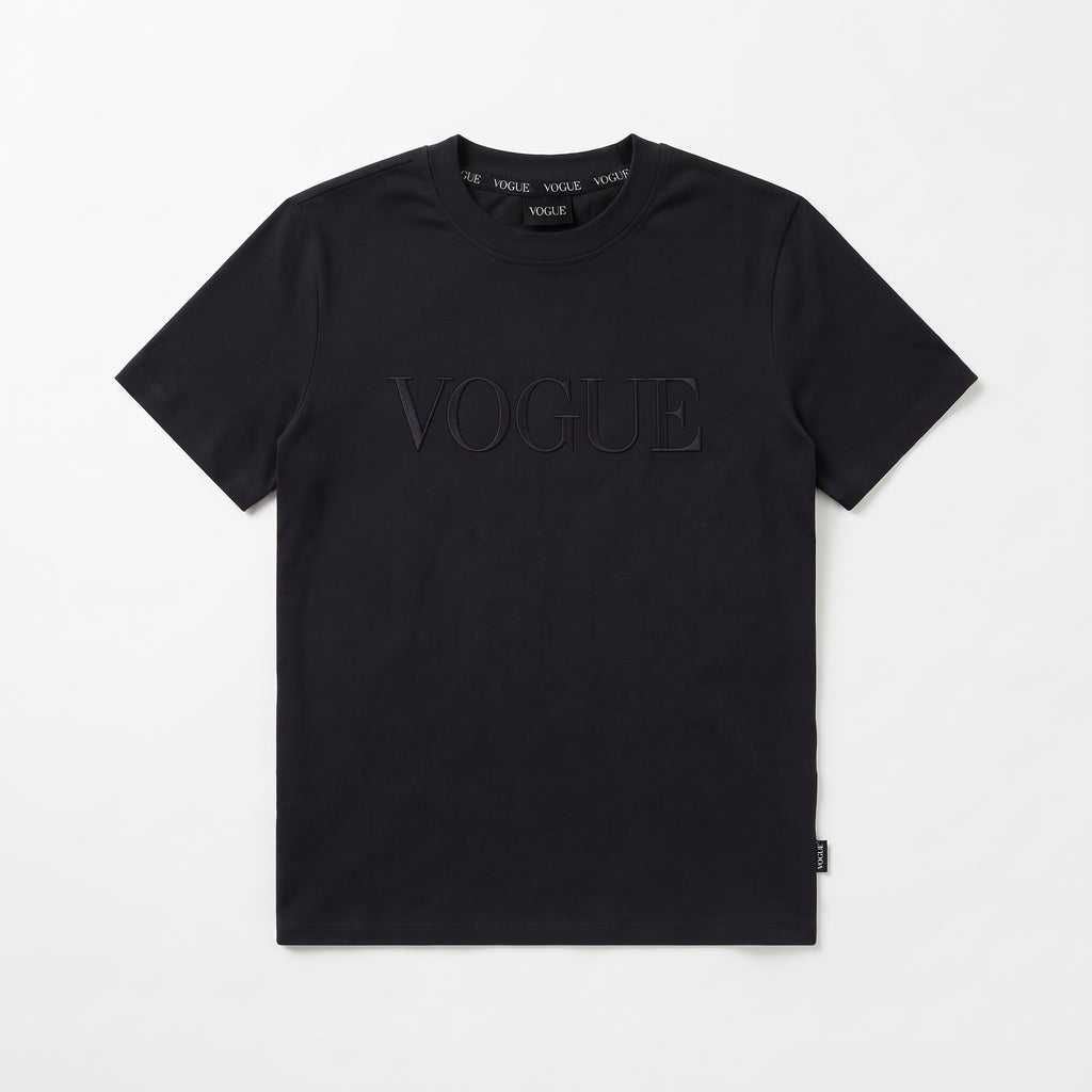 Vogue | Embroidered Logo Classic T-Shirt