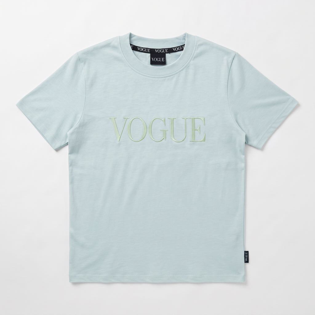 Vogue | Embroidered Logo Classic T-Shirt