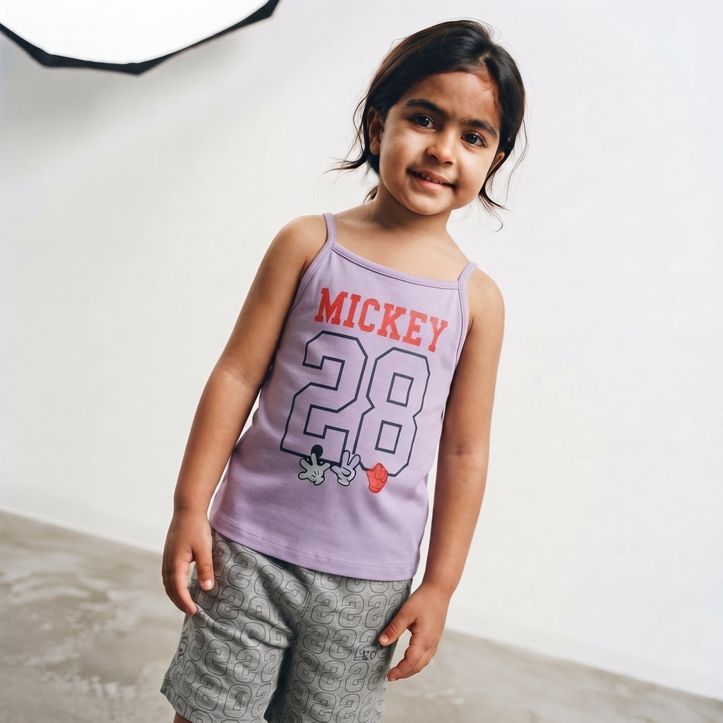 Mickey Mouse | Kids Cami Top and Shorts Set