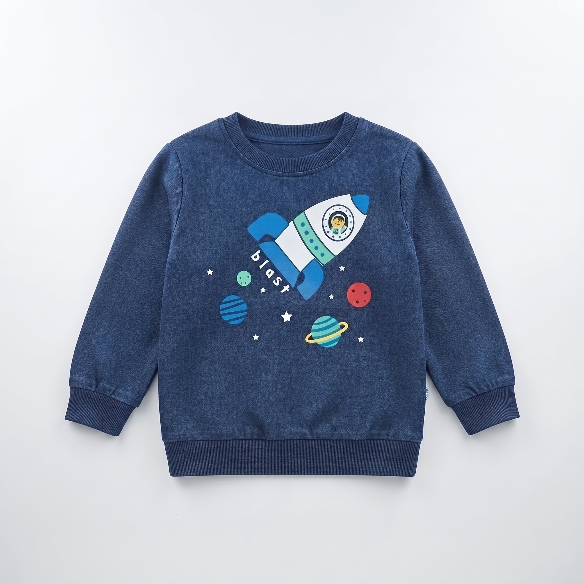 H&M | Kids Space Rocket Crewneck Sweatshirt