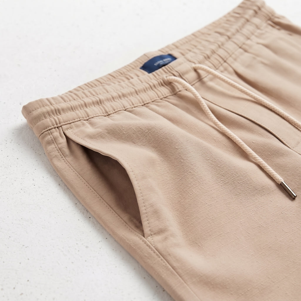 Harmano | Men's Fluid Viscose Drawstring Shorts