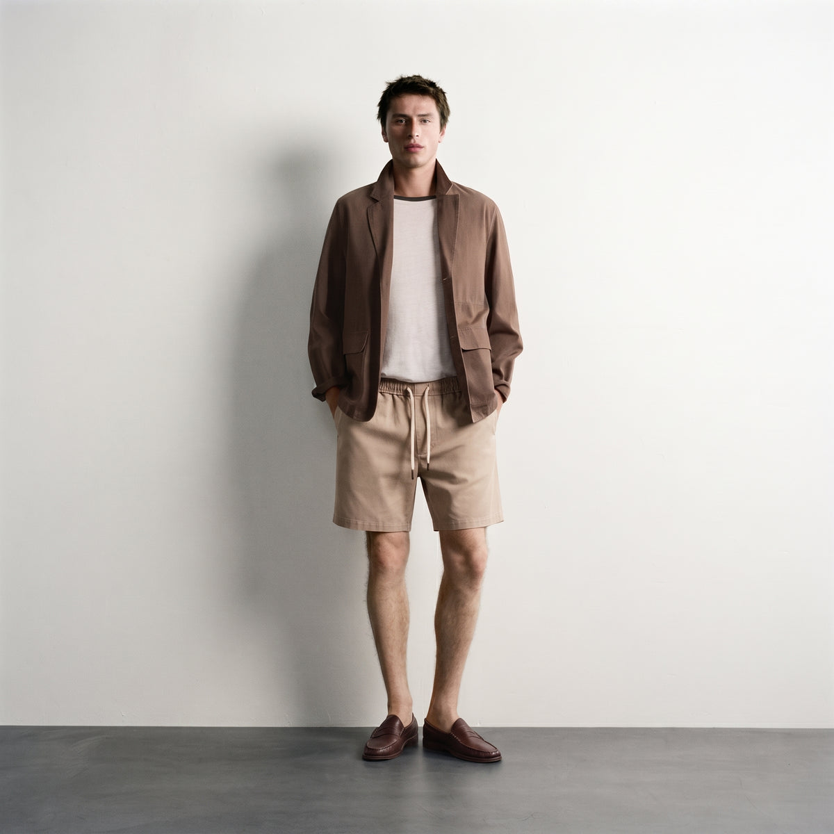 Harmano | Men's Fluid Viscose Drawstring Shorts