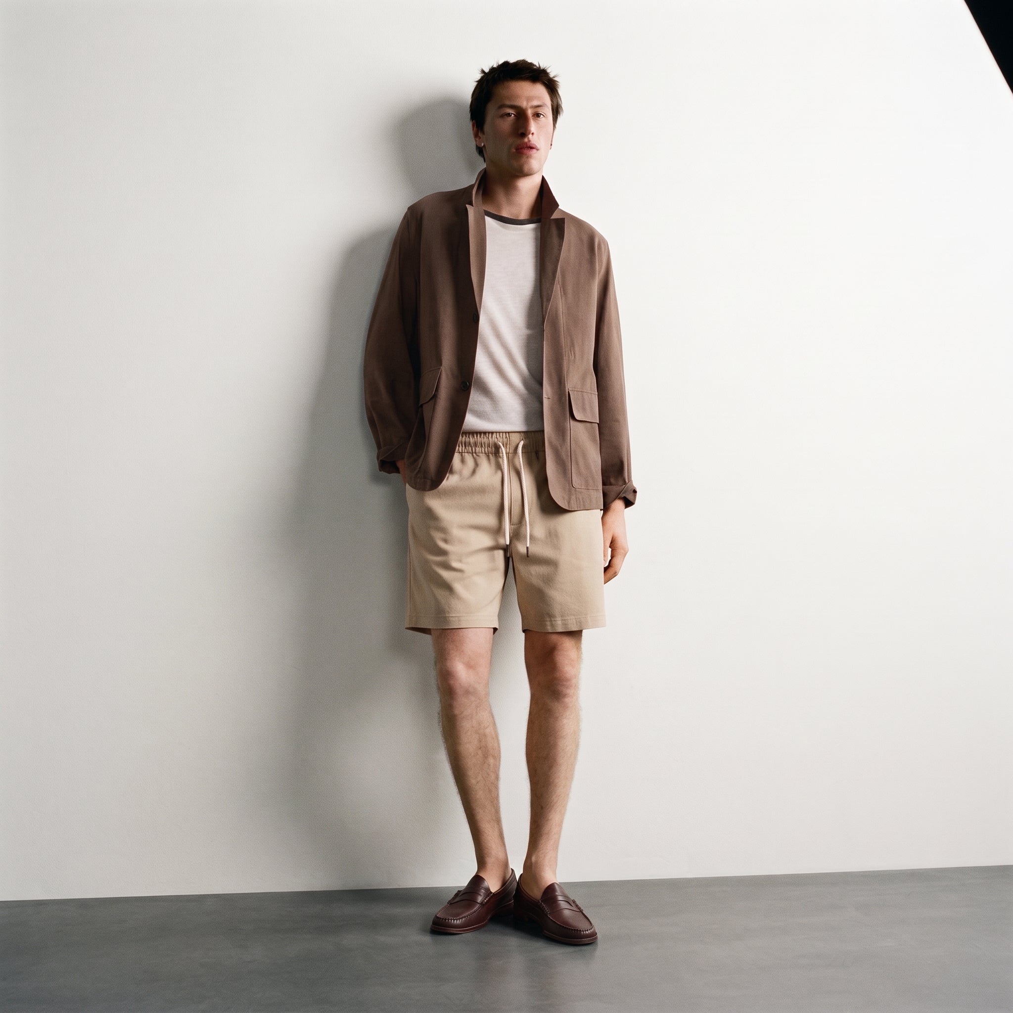 Harmano | Men's Fluid Viscose Drawstring Shorts