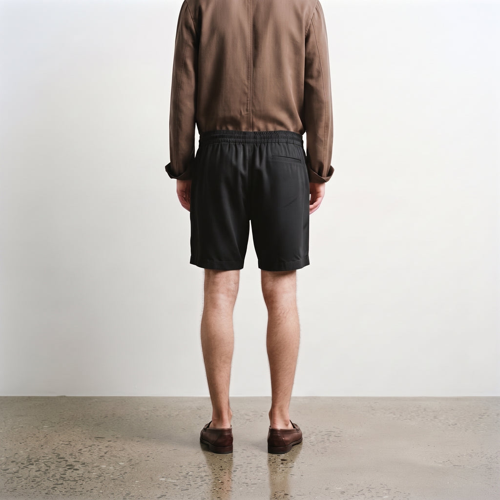 Harmano | Men's Fluid Viscose Drawstring Shorts
