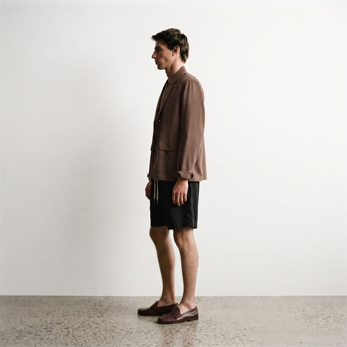 Harmano | Men's Fluid Viscose Drawstring Shorts