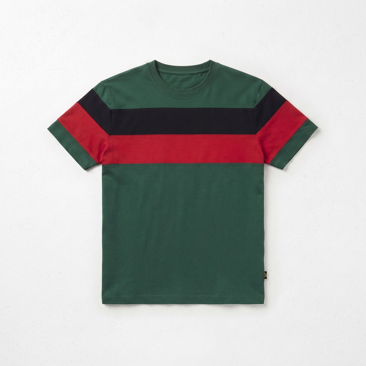 Timeless | Bold Chest Stripe Colorblock T-Shirt