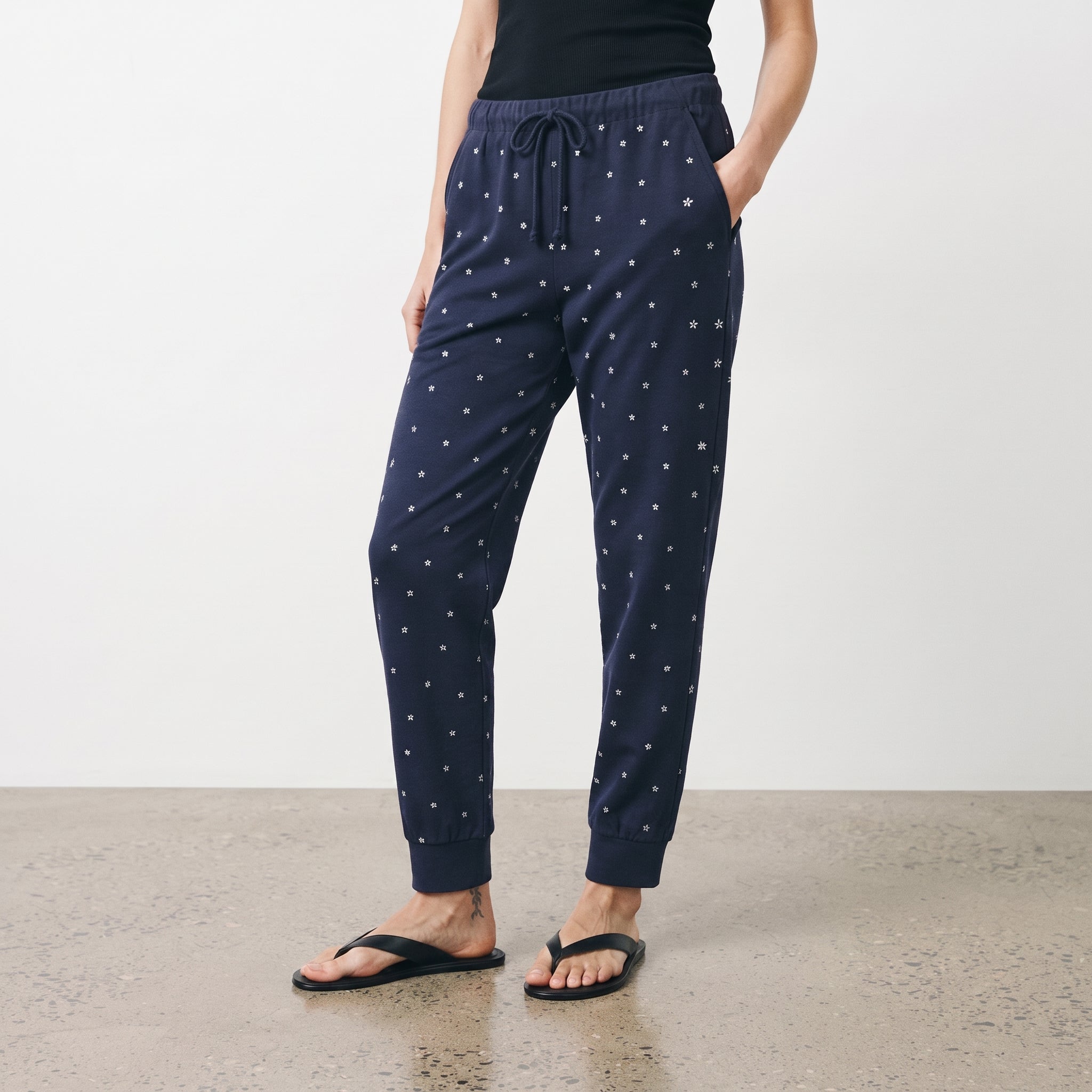 Gloria Jeans | Women's Ditsy Star Print Lounge Joggers