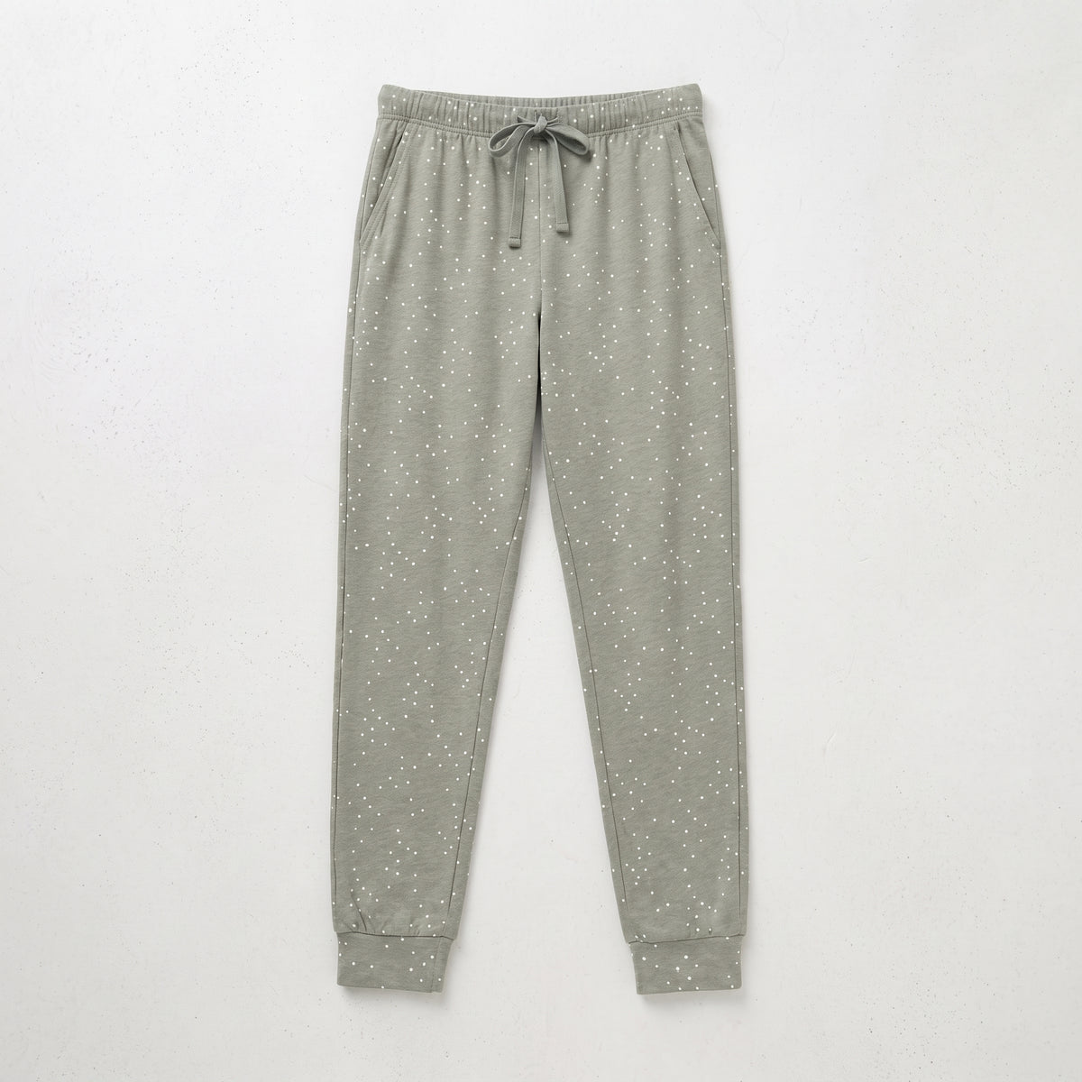 Gloria Jeans | Women's Speckled Dotted Lounge Joggers - Sage