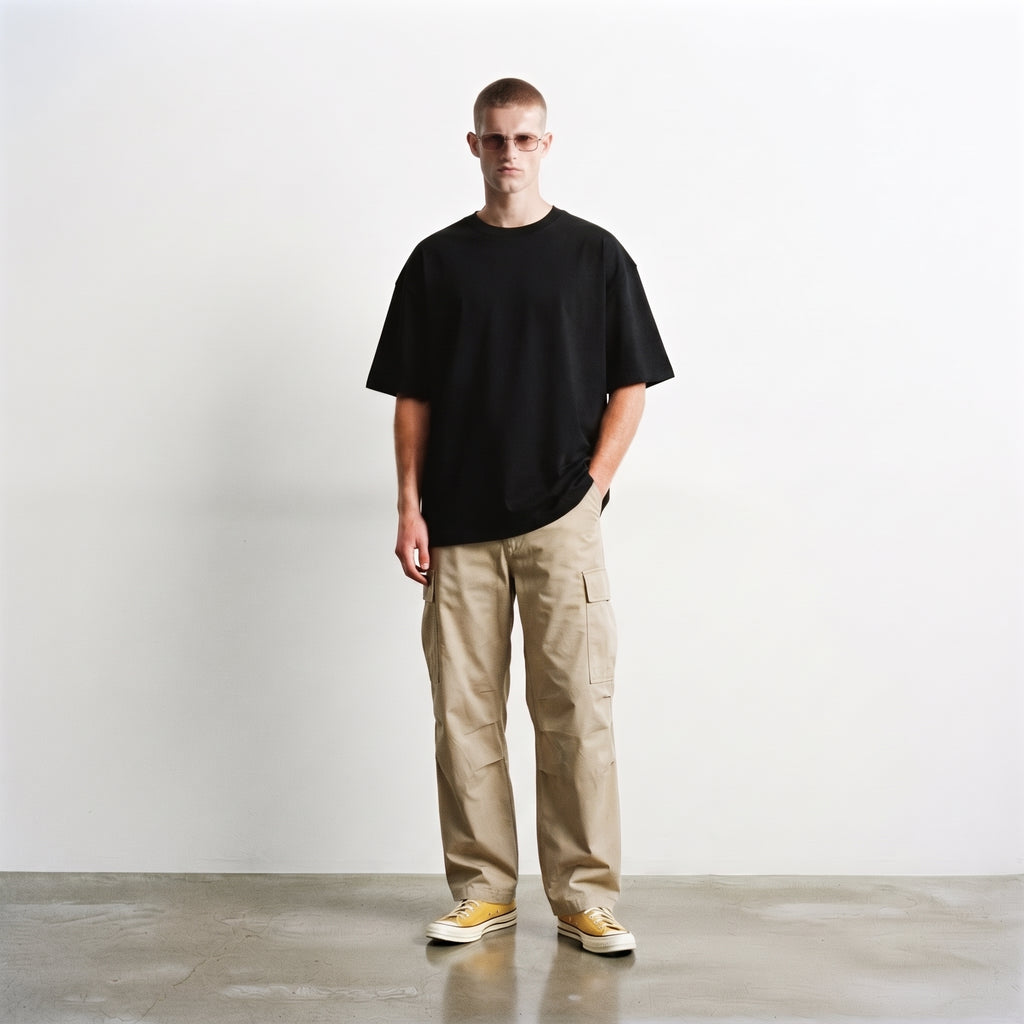 Loud Universe | Men's Heavyweight Oversized T-Shirt (Pack of 2)