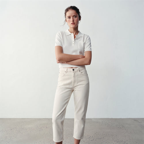 Cotton On | Women's Straight Leg Cuffed Denim Jeans