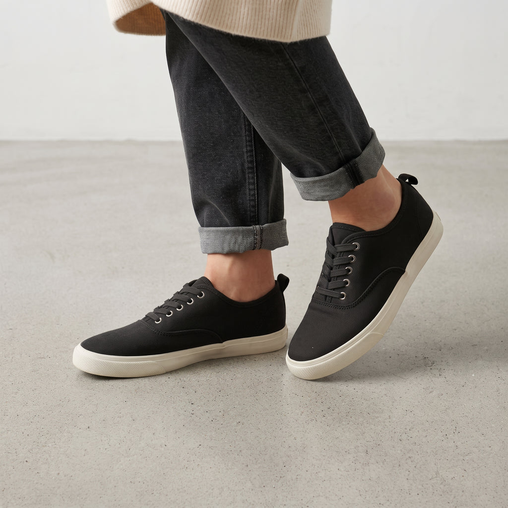 H&M | Divided Women's Canvas Lace-Up Trainers