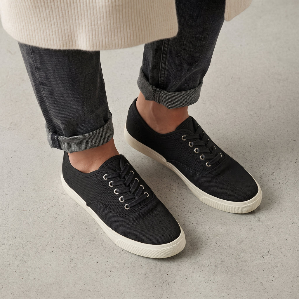 H&M | Divided Women's Canvas Lace-Up Trainers