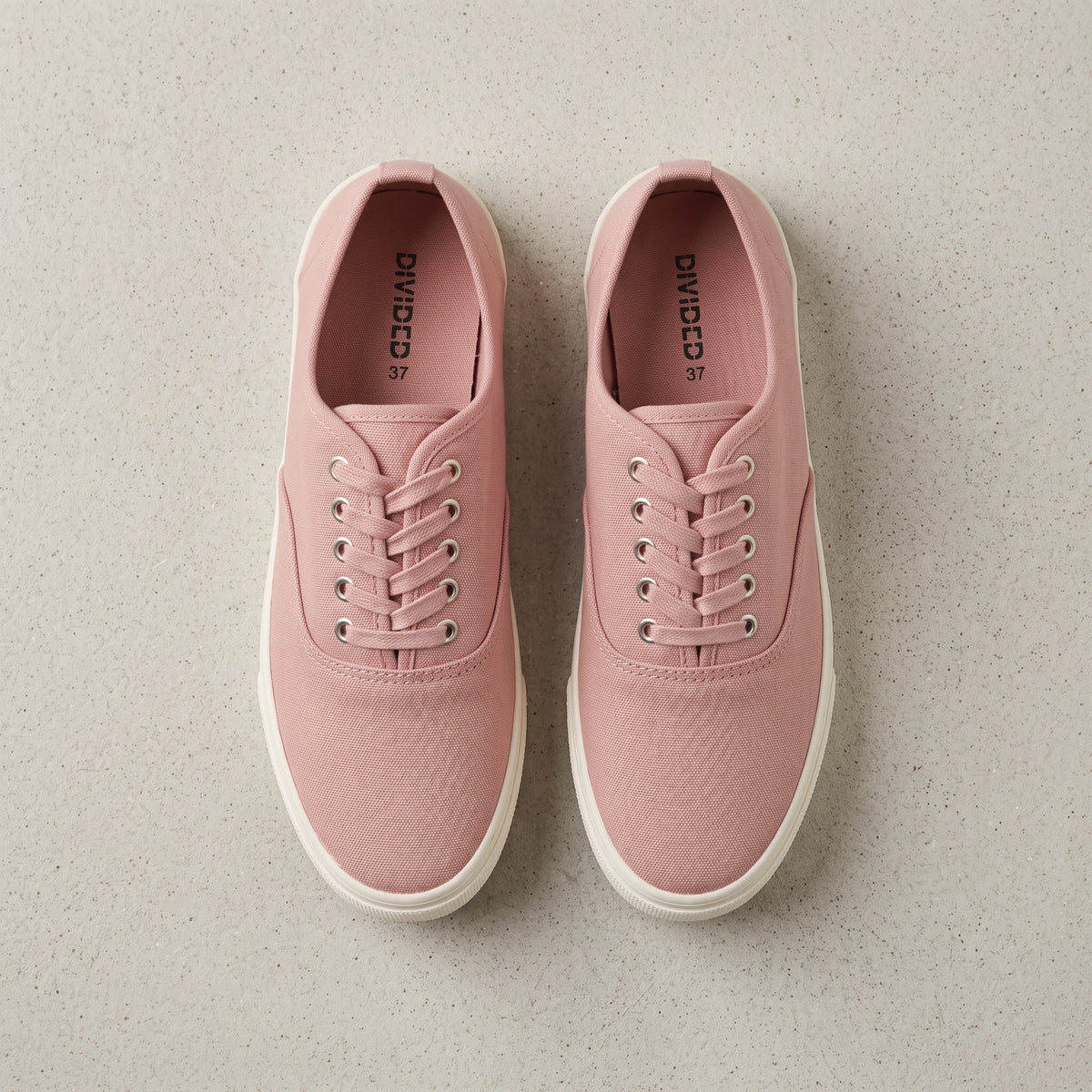 H&M | Divided Women's Canvas Lace-Up Trainers
