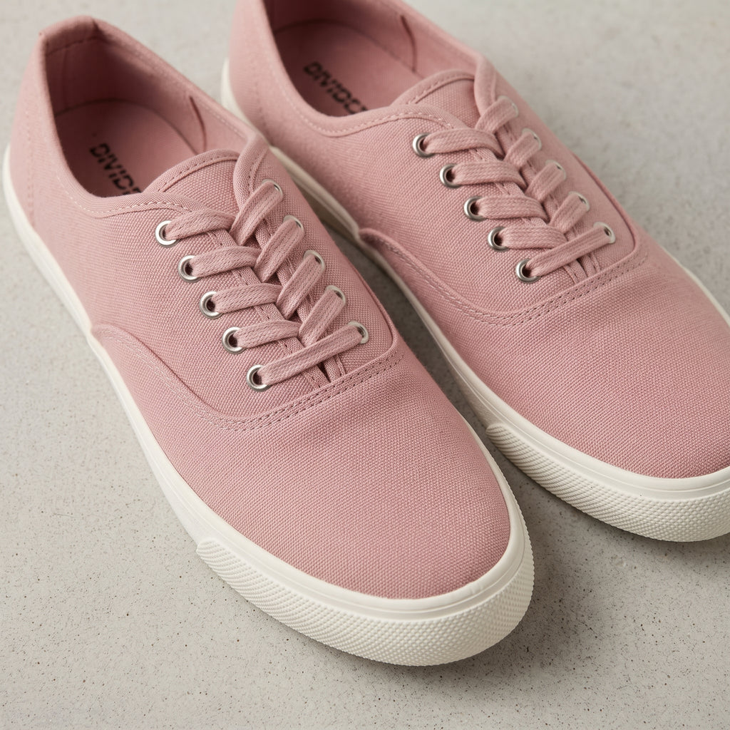 H&M | Divided Women's Canvas Lace-Up Trainers