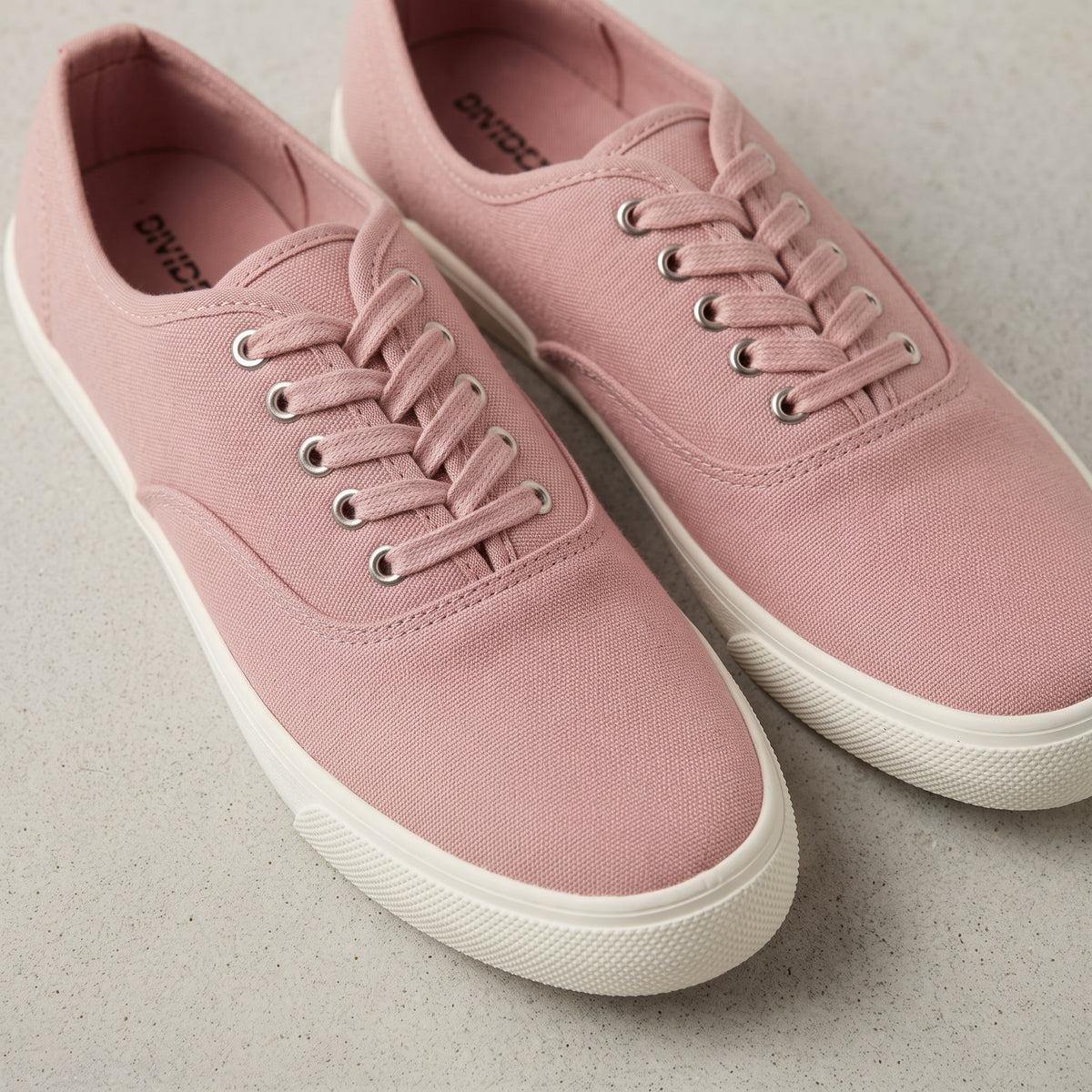 H&M | Divided Women's Canvas Lace-Up Trainers