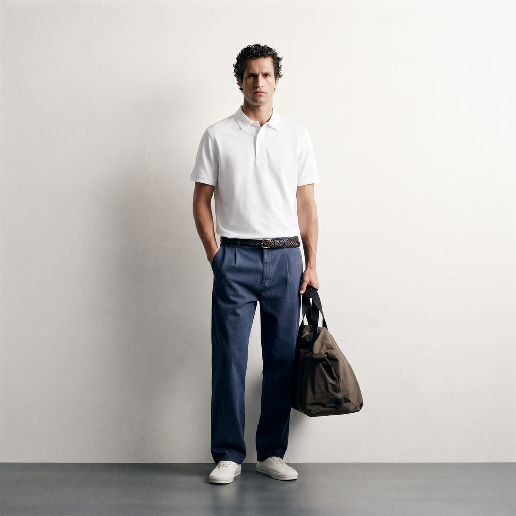 Loud Universe | Unisex Classic Regular Fit Piqué Polo Shirt