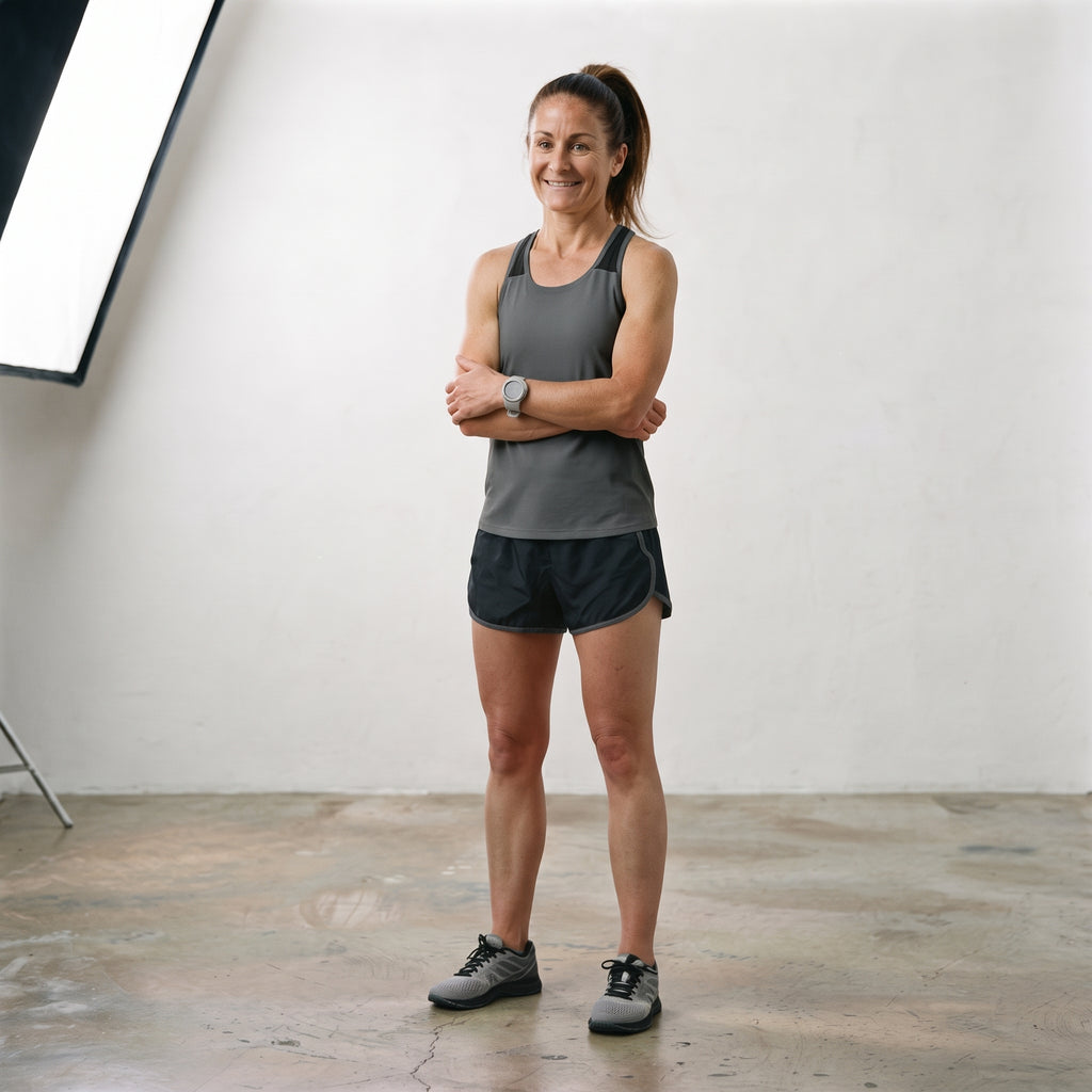 Just Cool | Women's Contrast Racerback Performance Sports Tank - Charcoal & Black
