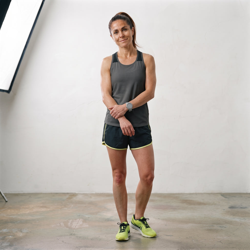 Just Cool | Women's Contrast Racerback Performance Sports Tank - Charcoal & Black