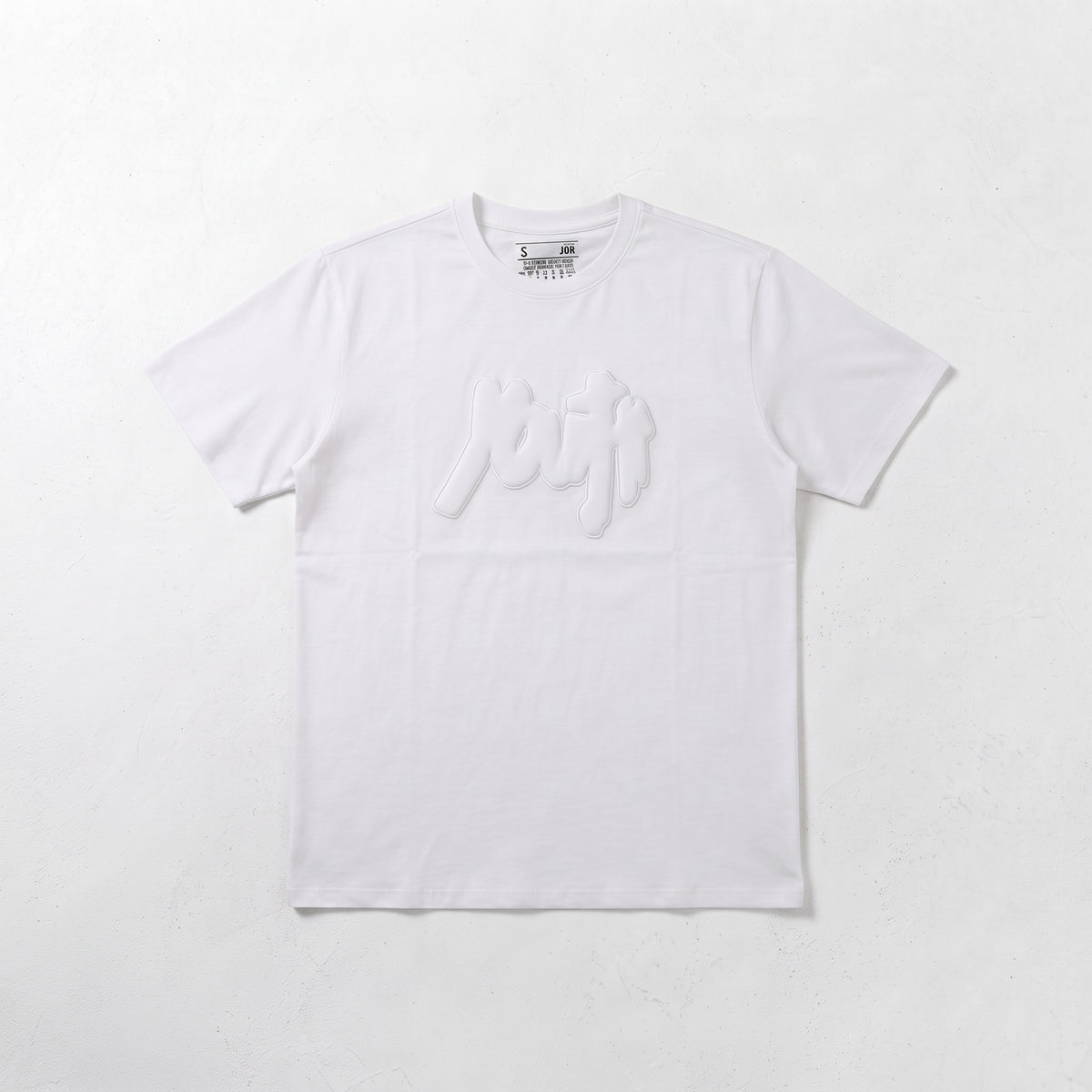 JR Men's Embossed Graphic Short Sleeve T-Shirt