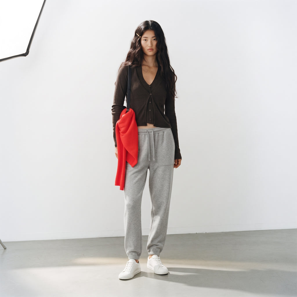 George | Women's Heathered Fleece Jogger Trousers