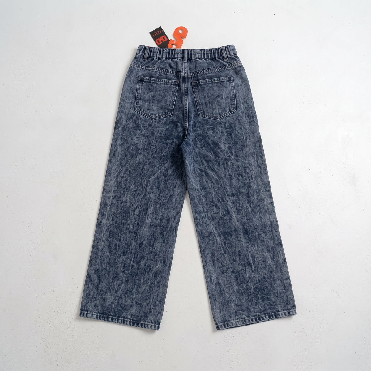 LVD Women's Multi-Pocket Letter Patch Baggy Skate Jeans