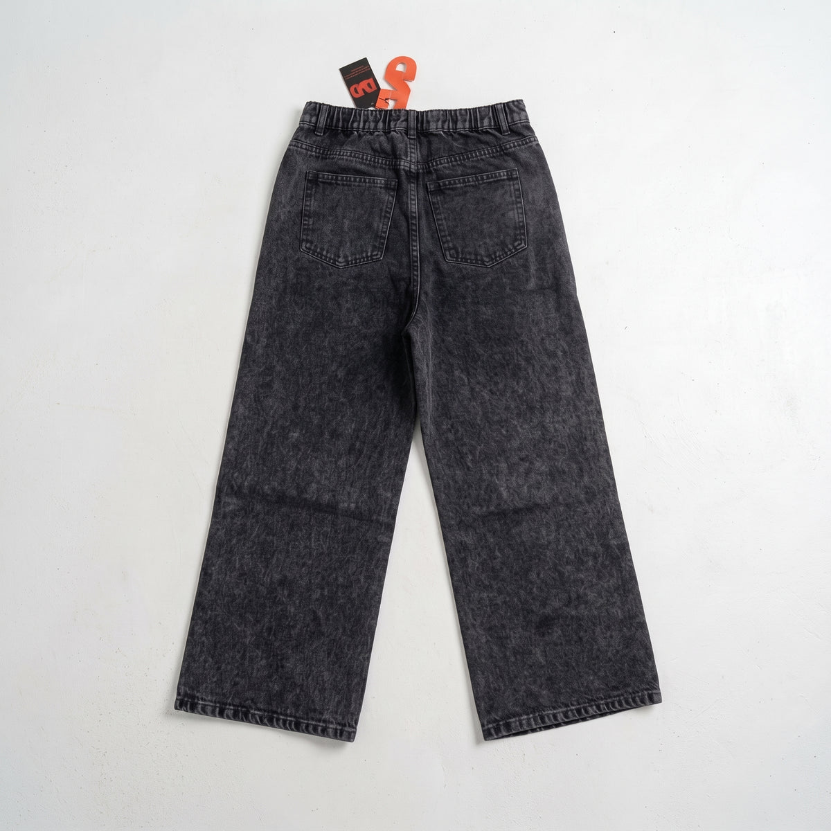 LVD Women's Multi-Pocket Letter Patch Baggy Skate Jeans