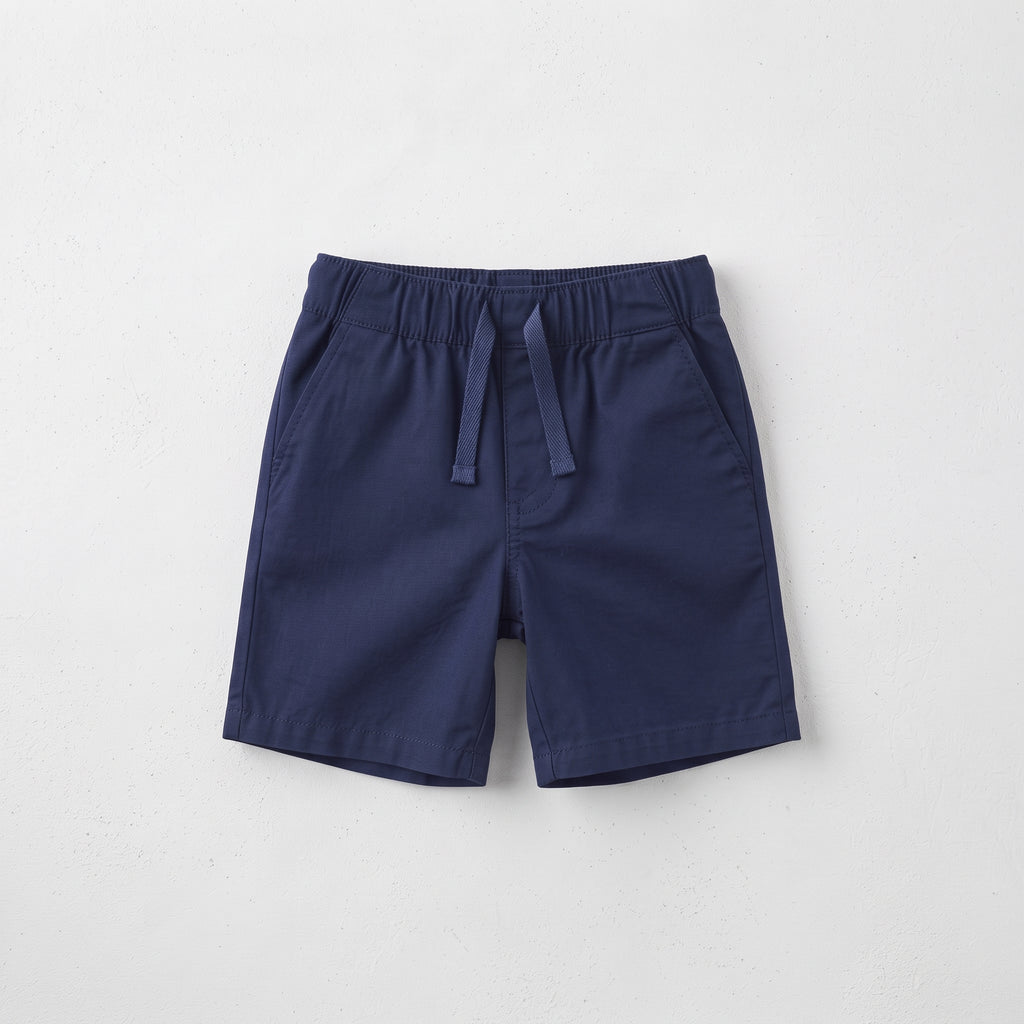 Carter's Toddler Boy 2-Piece Striped Button-Front Shirt & Pull-On Shorts Set