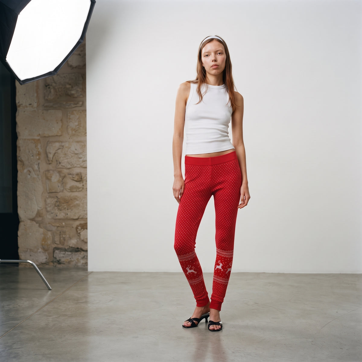 Esmara Women's Jacquard Knit Loungewear Leggings