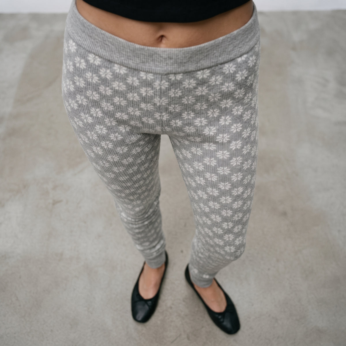 Esmara Women's Jacquard Knit Loungewear Leggings