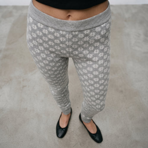 Esmara Women's Jacquard Knit Loungewear Leggings