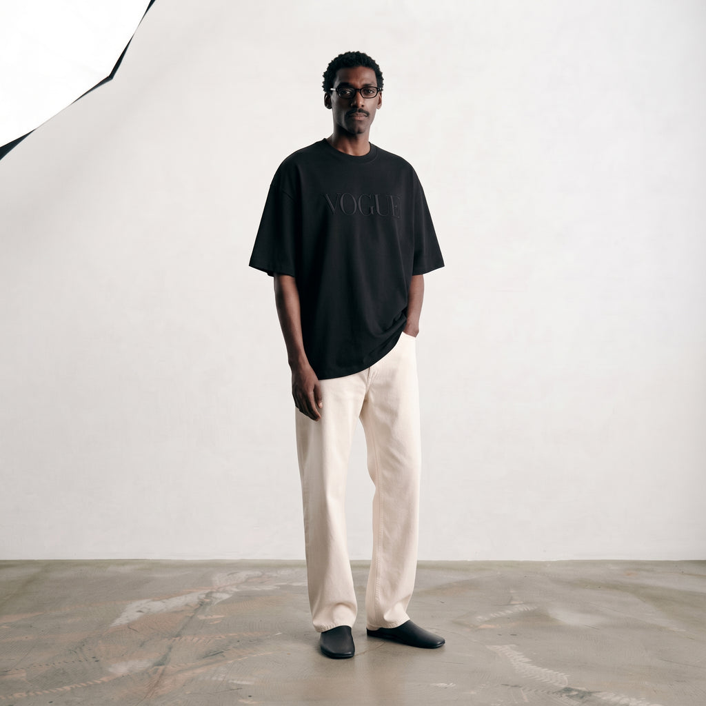 Vogue | Embroidered Logo Classic T-Shirt